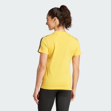 Camiseta Juventus Amarillo Mujer Fútbol