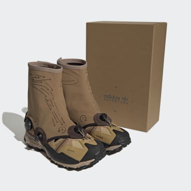 Men Lifestyle Beige Hyperturf Gaiter Shoes