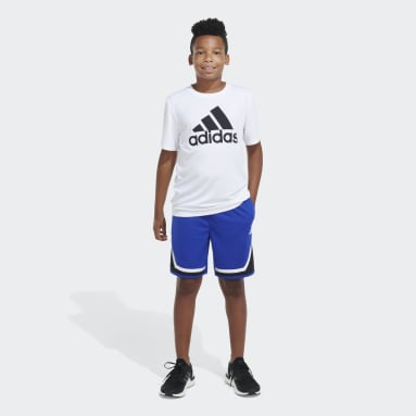 Youth Sportswear Blue AEROREADY® Elastic Waistband Legends Pro Block Shorts