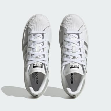 adidas Superstar Shoes - White, Women's Lifestyle