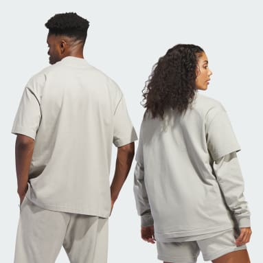 Basketball Beige adidas Basketball 001_ T-shirt
