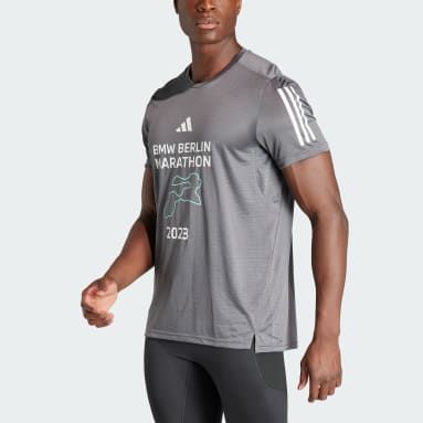 T-shirt Event da BMW BERLIN-MARATHON 2023 Cinzento Homem Running