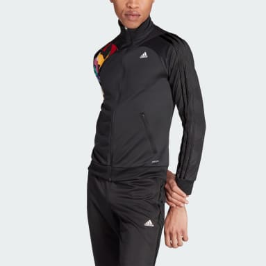 Casaca Deportiva Tiro Love Unites Rich Mnisi Negro Mujer Sportswear