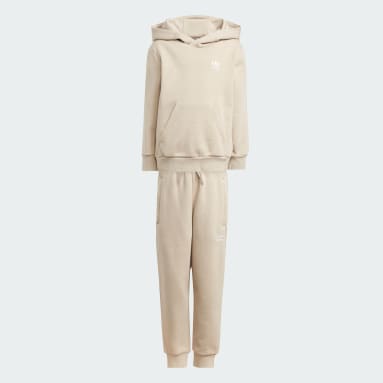 Ensemble Adicolor Hoodie Beige Enfants 4-8 Years Originals