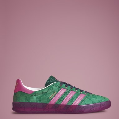 adidas x Gucci women's Gazelle sneakers Grønn