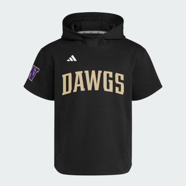 Washington Huskies Dugout Short Sleeve Hoodie