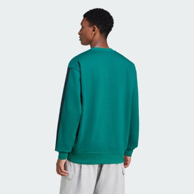 Essentials 3-Stripes Fleece Sweatshirt