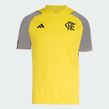Camisa Treino Atleta Flamengo 24/25 Amarelo Homem Futebol