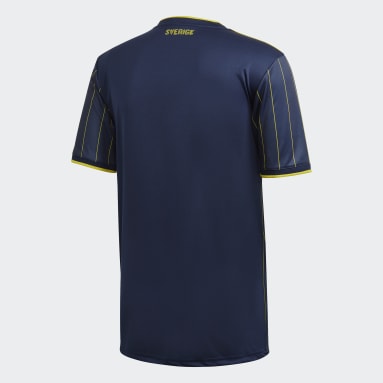 Muži Fotbal modrá Venkovní dres Sweden