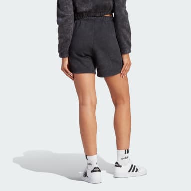 Pantalón corto ALL SZN Fleece Washed Negro Mujer Sportswear