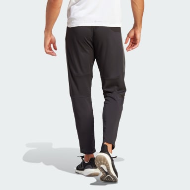 Pants Run Icons 3 Franjas Negro Hombre Running