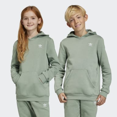 Børn Originals Grøn Adicolor hættetrøje
