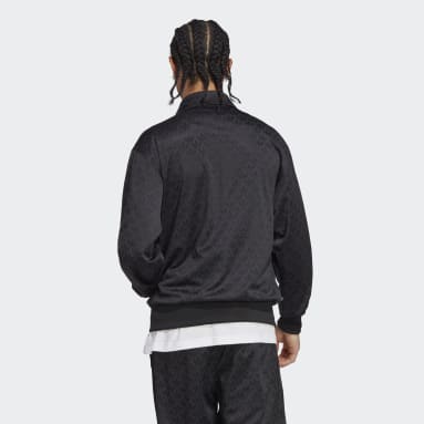 Men Originals Black Graphics Monogram Track Jacket