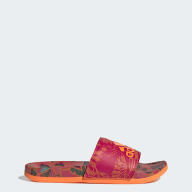 Chinelos Comfort Adilette Laranja Mulher Sportswear