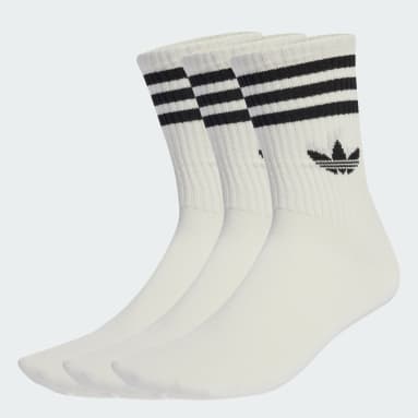 Chaussettes mi-mollet 3 bandes (3 paires)