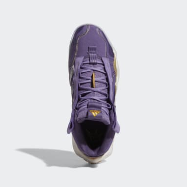 Women Basketball Purple Exhibit B Candace Parker Mid Shoes