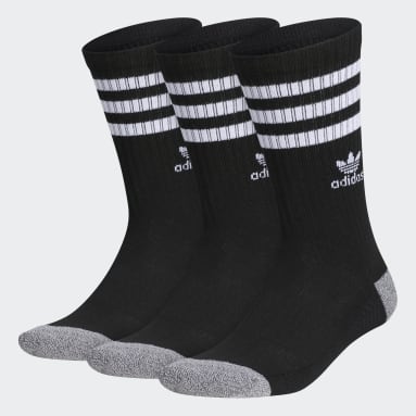 Originals Black Roller Crew Socks 3 Pairs