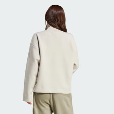 Soft Lux Longsleeve met Korte Rits