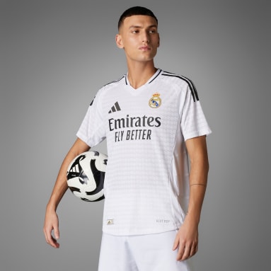 Camiseta primera equipación Real Madrid 24/25 Authentic Blanco Hombre Fútbol
