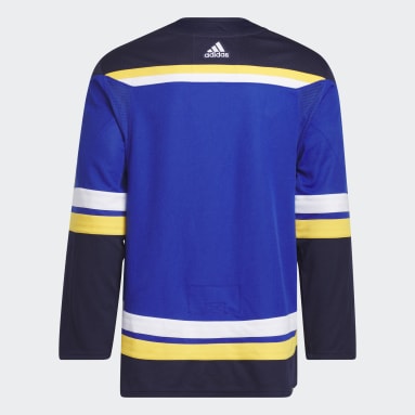 Maillot Domicile Blues Authentique Bleu Hommes Hockey
