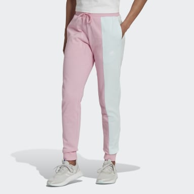 Frauen Sportswear Essentials Colorblock Hose Rosa
