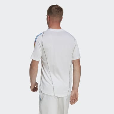 Men Football White Japan Tiro 23 Game Day Pre-Match Jersey