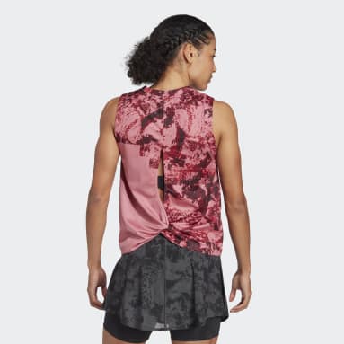 Tennis Paris HEAT.RDY Match Tanktopp Rosa