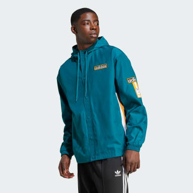 Adidas logo jacket hotsell