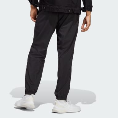 Mænd Sportswear Sort AEROREADY Essentials Stanford Elastic Cuff Small Logo bukser