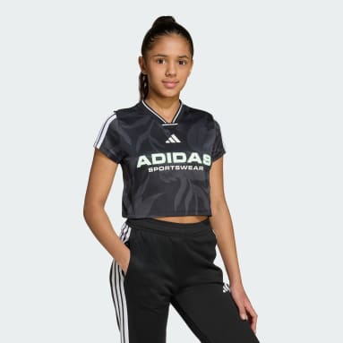 House of Tiro Colors of Football Crop Tee Kids