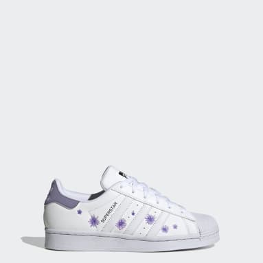 Tenis adidas superstar niña top