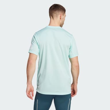 Playera Run It Turquesa Hombre Running
