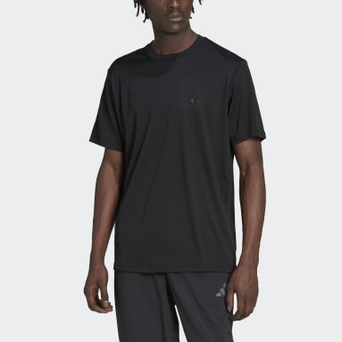 Camiseta Train Essentials Made to be Remade Training Negro Hombre Gimnasio Y Entrenamiento