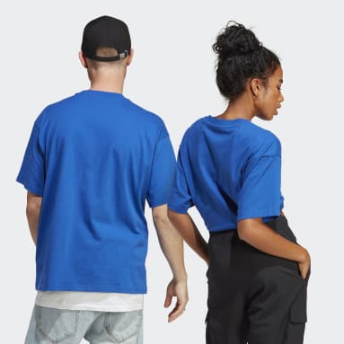 T-shirt Graphic Blu Fitness & Training