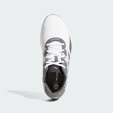 Men's Golf White S2G Wide Spikeless Golf Shoes