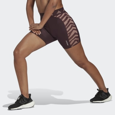 Hyperglam Techfit Zebra High-Waisted Short Tights Rød