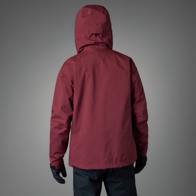 Terrex Xperior Three-In-One RAIN.RDY Jakke Burgendur