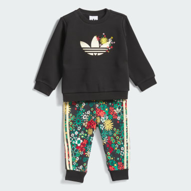 Súprava s okrúhlym výstrihom adidas Originals x Liberty London CREW SET