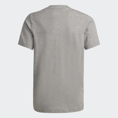 Camiseta Essentials Tee Gris Niño Sportswear