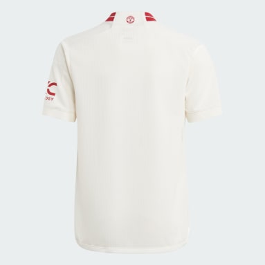 Jersey Tercer Uniforme Manchester United 23/24 Blanco Niño Fútbol