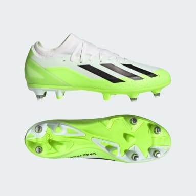 Chaussure X Crazyfast.3 Terrain gras Blanc Football