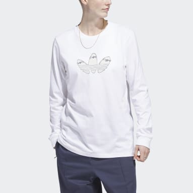 Camiseta Manga Longa Henry Jones Deckfoil Branco Homem Originals