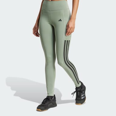 Mallas Optime 3 Franjas Largo Completo Corte Alto