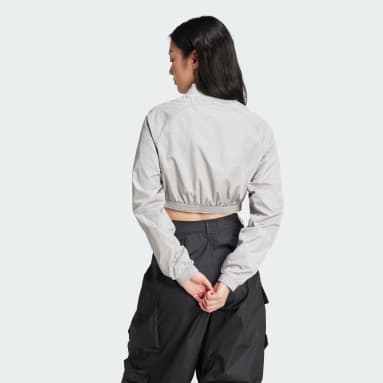 アディカラー チームガイスト クロップド トラックトップ