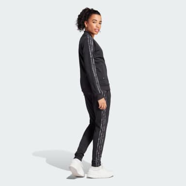 Trainingsanzug damen adidas schwarz online