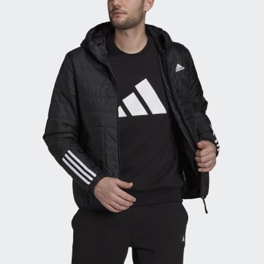 Männer Sportswear Itavic 3-Streifen Light Hooded Jacke Schwarz