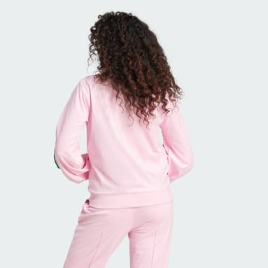 adidas セットアップ ピンク オリジナルス Sサイズ ベロア