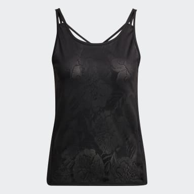 Camiseta de tirantes Made To Be Remade Running Negro Mujer Running
