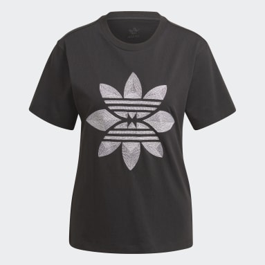Camiseta Graphic Negro Mujer Originals