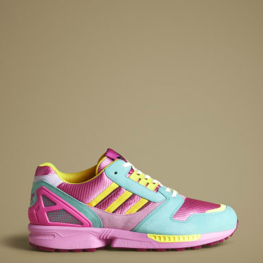 Men's Originals Pink adidas x Gucci men's ZX 8000 sneaker